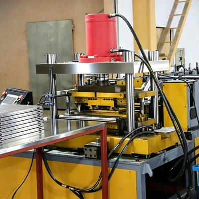 Shelf Panel Roll Forming Machine