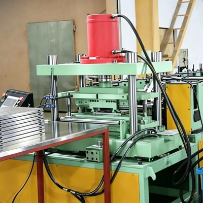 Shelf Panel Roll Forming Machine