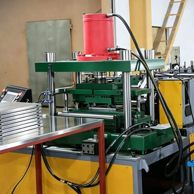 Shelf Panel Roll Forming Machine