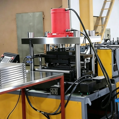 Shelf Panel Roll Forming Machine
