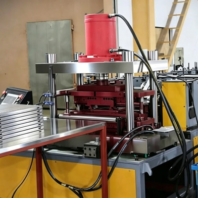 Shelf Panel Roll Forming Machine