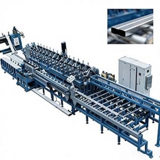 Automatic Storage Rack Beam Roll Forming Machine Line