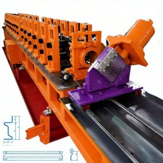 Rack Shelf Stiffener Roll Forming Machine
