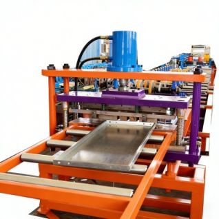 Shelf Panel Roll Forming Machine