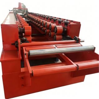 Supermarket Storage Rack Panel Roll Forming Machine
