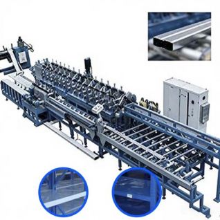 Automatic Storage Rack Beam Roll Forming Machine Line