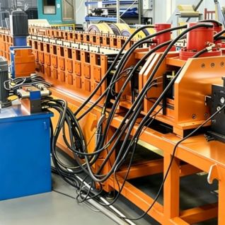 Shelf Panel Roll Forming Machine