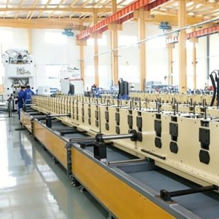 Shelf Panel Roll Forming Machine