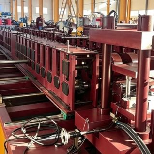 Shelf Panel Roll Forming Machine