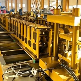 Shelf Panel Roll Forming Machine